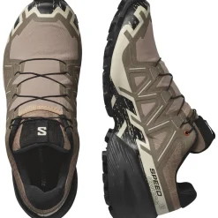 Salomon Løbesko|Fodtøj-Speedcross 6 Herresko  Cognax Neutral / Black / Almond Milk