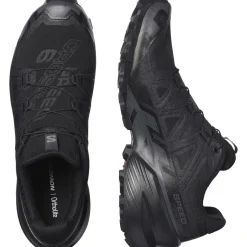 Salomon Fodtøj|Løbesko-Speedcross 6 Herresko Black / Black / Phantom