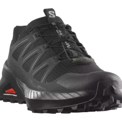 Salomon Fodtøj|Vandresko-Speedcross Peak Gore-Tex Løbesko Herre Black / Black / Phantom