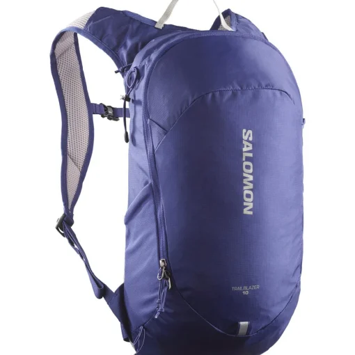 Salomon Rygsække|Udstyr-Trailblazer 10 Hiking Rygsæk, blå Mazarine / Ghost Gray