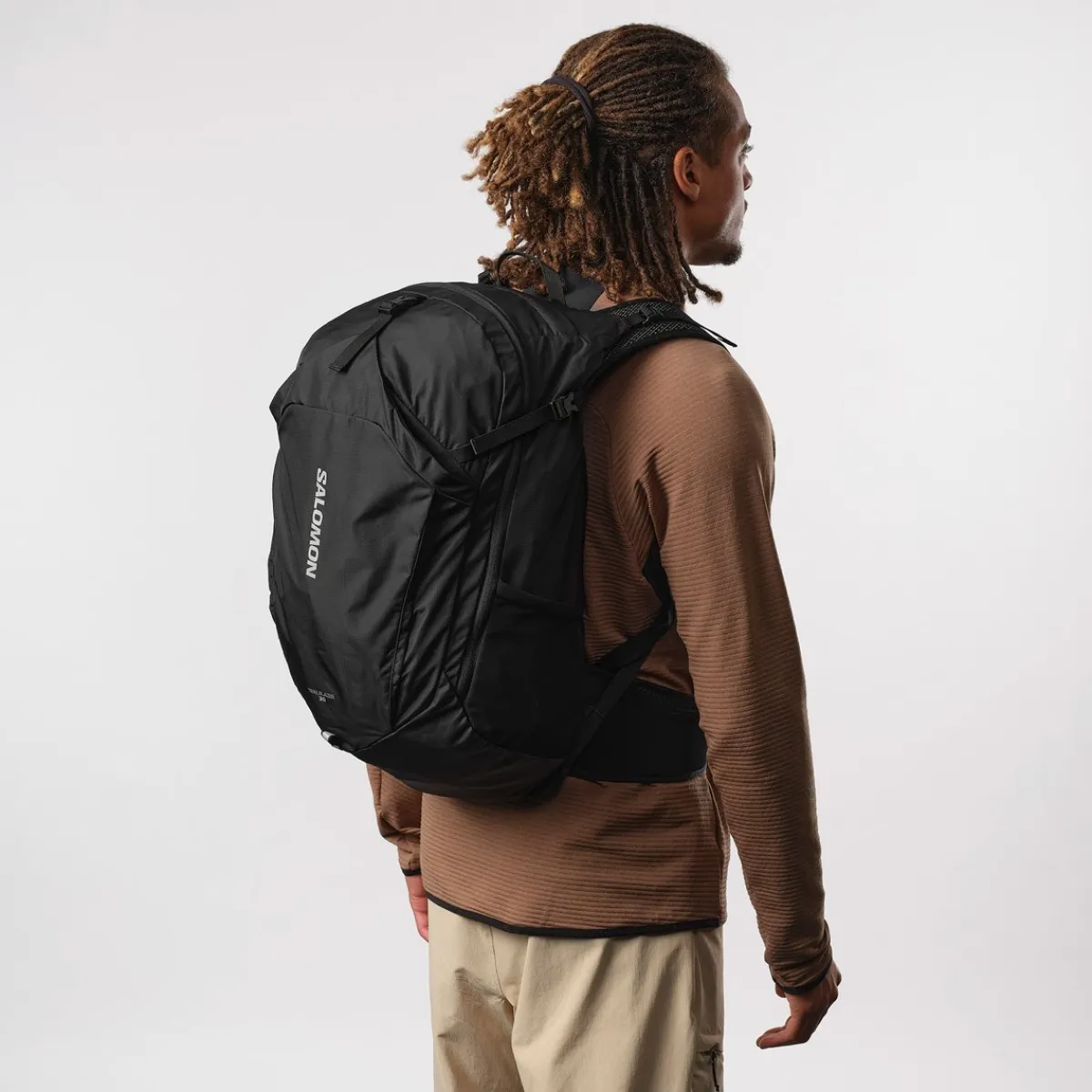 Salomon Rygsække|Udstyr-Trailblazer 30 Hiking Rygsæk, sort Black / Alloy