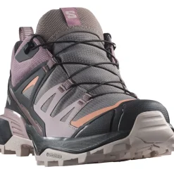 Salomon Fodtøj|Vandresko-X Ultra 360 Gore-Tex Damesko  Plum Kitten / Phantom / Cork