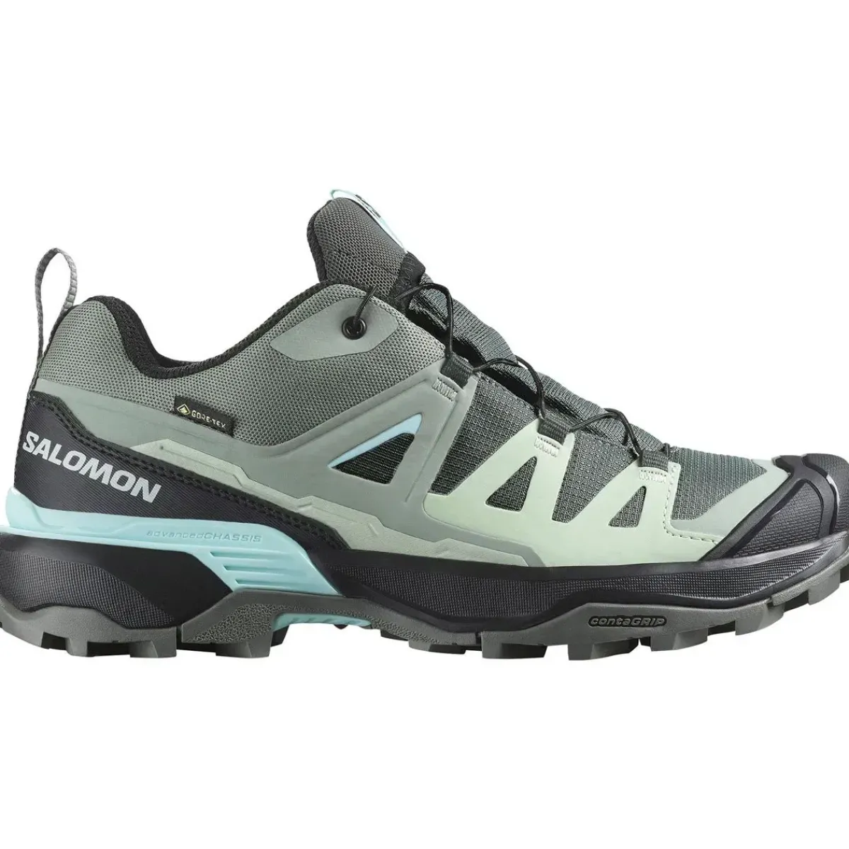 Salomon Vinterfodtøj|Fodtøj-X Ultra 360 Gore-Tex Damesko Sedona Sage / Black / Sea Foam