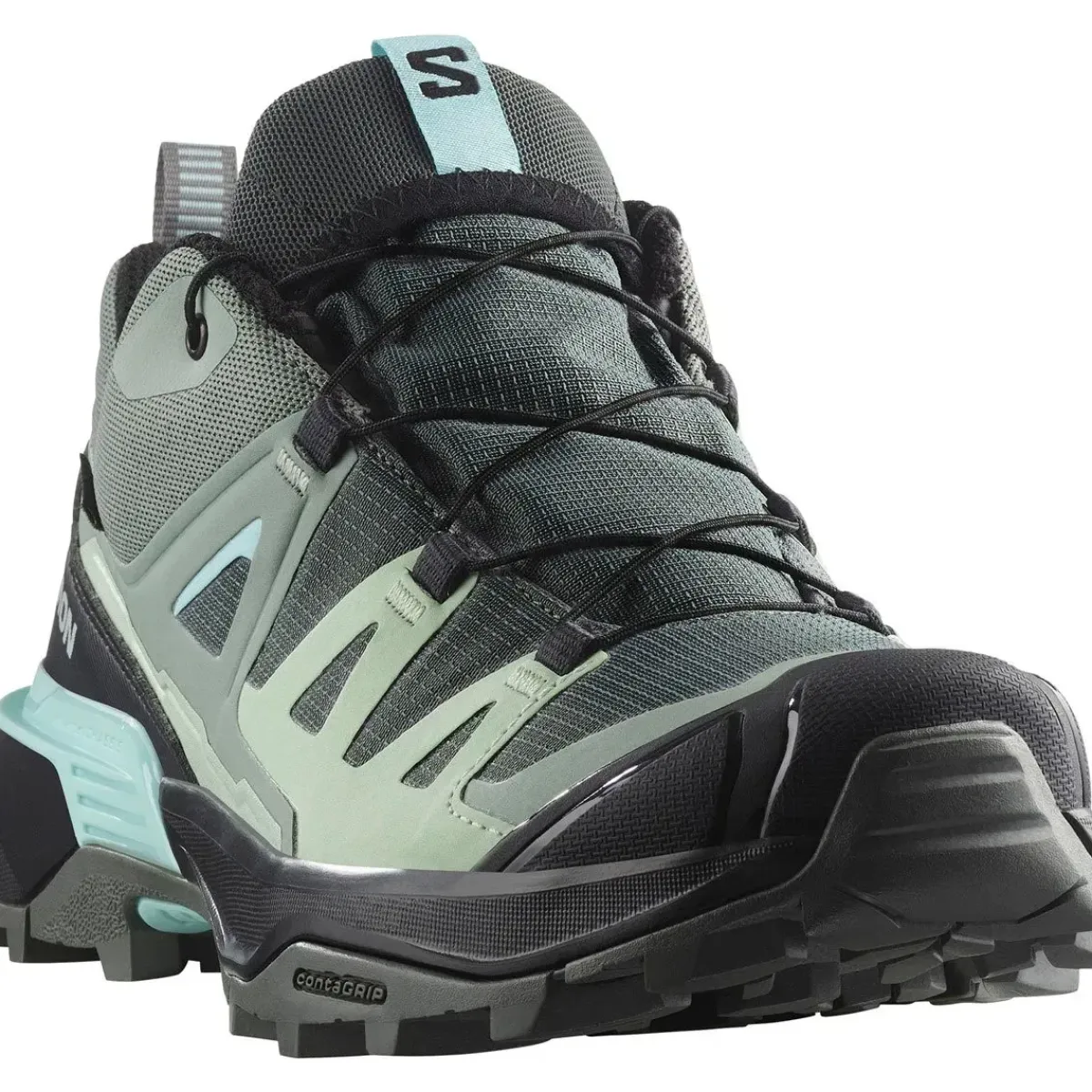 Salomon Vinterfodtøj|Fodtøj-X Ultra 360 Gore-Tex Damesko Sedona Sage / Black / Sea Foam