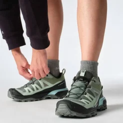 Salomon Vinterfodtøj|Fodtøj-X Ultra 360 Gore-Tex Damesko Sedona Sage / Black / Sea Foam