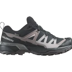 Salomon Fodtøj|Vandresko-X Ultra 360 Gore-Tex Damesko  Black / Plum Kitten / Shale