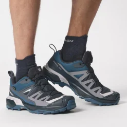 Salomon Fodtøj|Vandresko-X Ultra 360 Gore-Tex Herresko  Carbon / Indian Ink / Deep