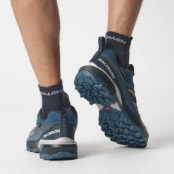 Salomon Fodtøj|Vandresko-X Ultra 360 Gore-Tex Herresko  Carbon / Indian Ink / Deep