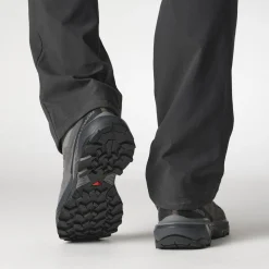 Salomon Vandrestøvler|Fodtøj-X Ultra 360 Leather Mid Gore-Tex Herrestøvle  Castlerock / Asphalt / Kelp