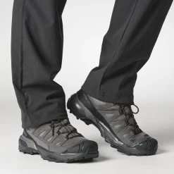 Salomon Vandrestøvler|Fodtøj-X Ultra 360 Leather Mid Gore-Tex Herrestøvle  Castlerock / Asphalt / Kelp