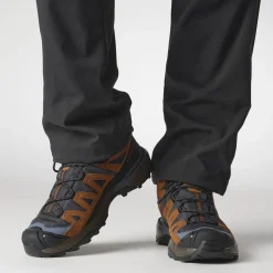 Salomon Vandrestøvler|Fodtøj-X Ultra 360 Leather Mid Gore-Tex Herrestøvle  Blue Nights / Caramel Cafe / Grisaille