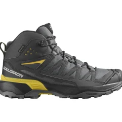 Salomon Vinterfodtøj|Fodtøj-X Ultra 360 Mid Gore-Tex Herrestøvle  Carstelrock / Black / Spicy Mustard