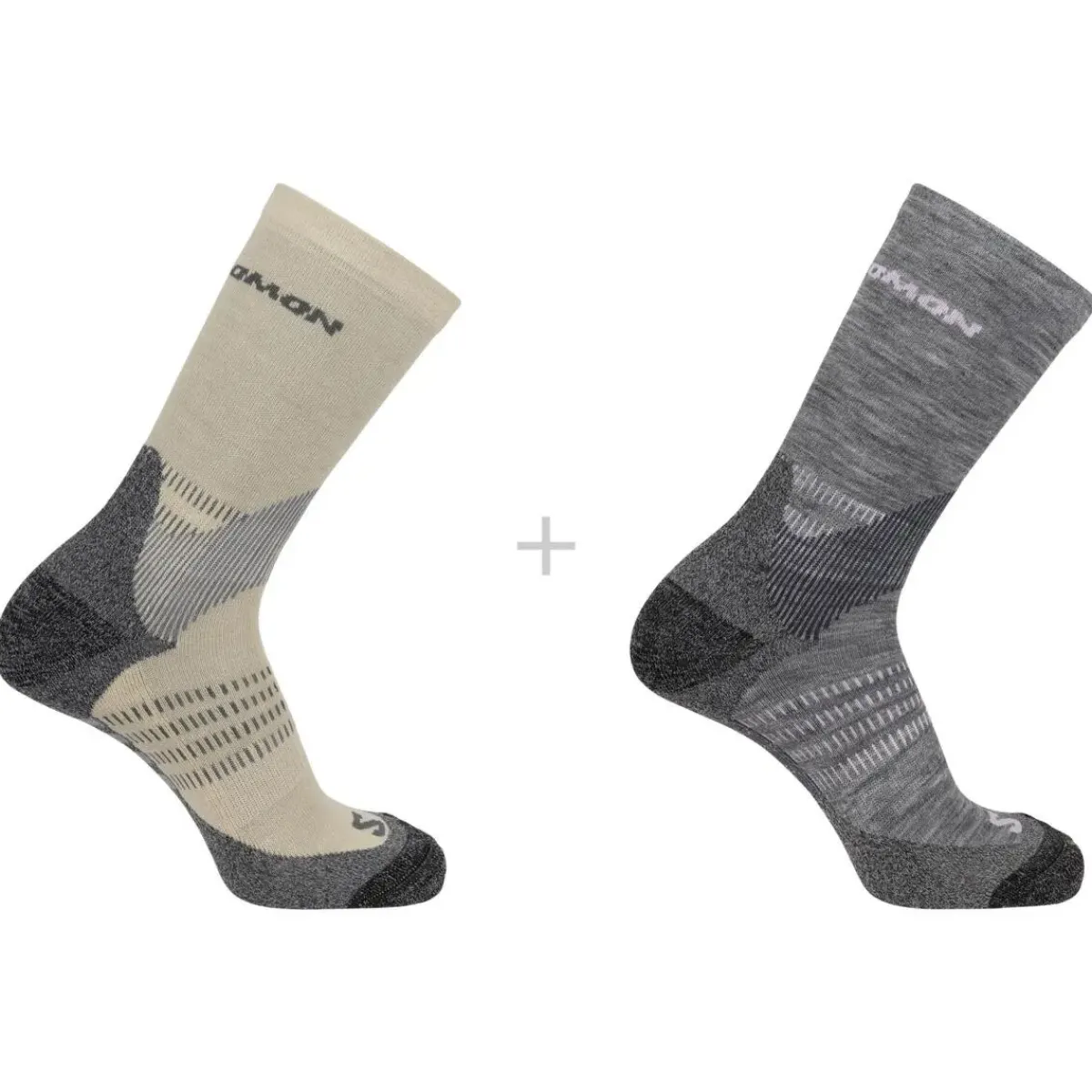 Salomon Træningstøj-X ULTRA ACCESS CREW 2-PACK Outdoor Strømper