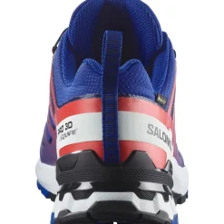 Salomon Fodtøj|Vandresko-XA PRO 3D V9 Equipe Gore-Tex Unisex Sko  Surf the Web / Fiery red / White