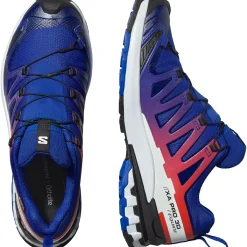 Salomon Fodtøj|Vandresko-XA PRO 3D V9 Equipe Gore-Tex Unisex Sko  Surf the Web / Fiery red / White