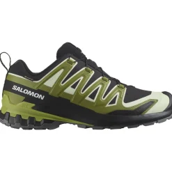 Salomon Fodtøj|Løbesko-XA PRO 3D V9 Gore-Tex Herresko Black / Lime Cream / Dark Citron