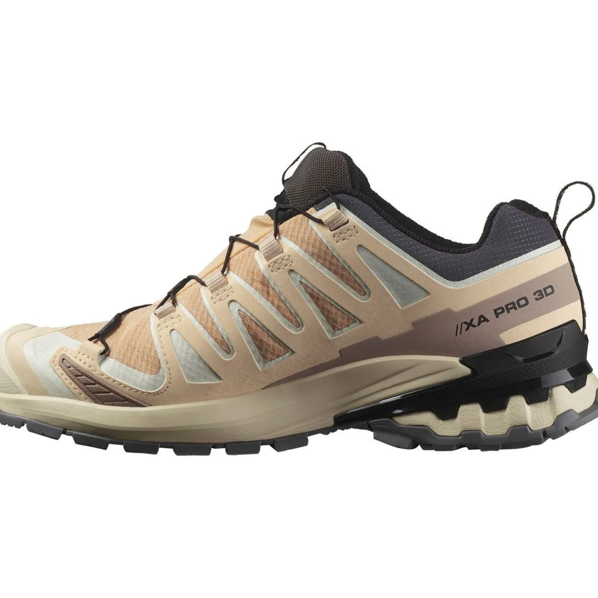 Salomon Vinterfodtøj|Fodtøj-XA PRO 3D V9 Gore-Tex Damesko Hazelnut / Tender Peach / Black
