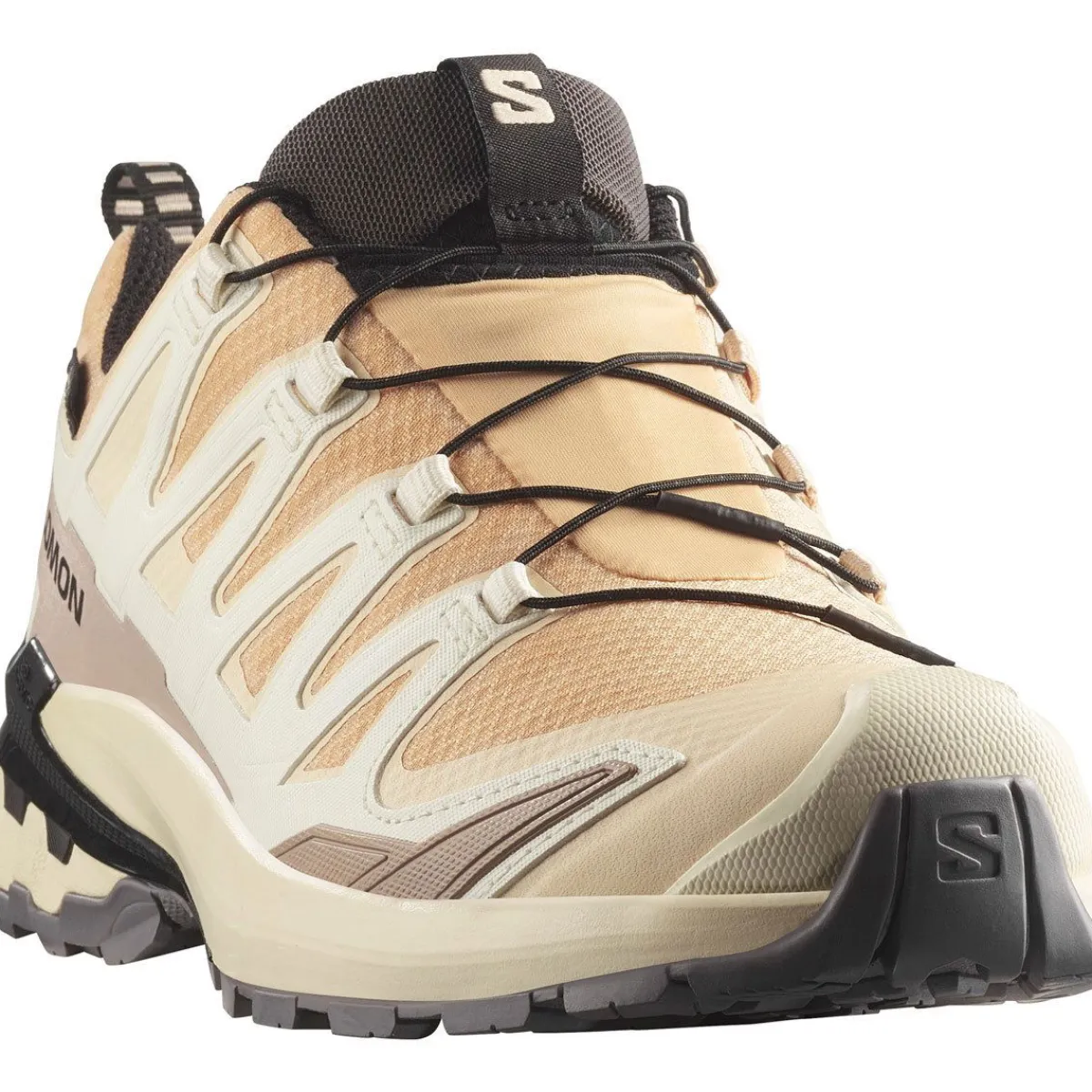 Salomon Vinterfodtøj|Fodtøj-XA PRO 3D V9 Gore-Tex Damesko Hazelnut / Tender Peach / Black