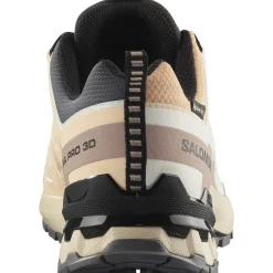 Salomon Vinterfodtøj|Fodtøj-XA PRO 3D V9 Gore-Tex Damesko Hazelnut / Tender Peach / Black