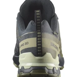 Salomon Vinterfodtøj|Fodtøj-XA PRO 3D V9 Gore-Tex Herresko  India Ink / Olive Night / Aloe Wash