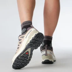 Salomon Vinterfodtøj|Fodtøj-XA PRO 3D V9 Gore-Tex Damesko  Nine Iron / Oxford Tan / Alfalfa