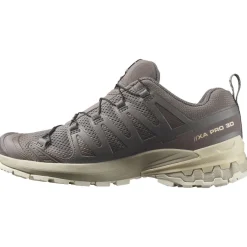 Salomon Fodtøj|Løbesko-XA PRO 3D Version 9 Damesko  Plum Kitten / Oxford Tan / Tender Peach