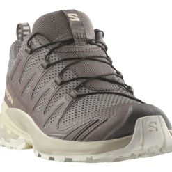 Salomon Fodtøj|Løbesko-XA PRO 3D Version 9 Damesko  Plum Kitten / Oxford Tan / Tender Peach