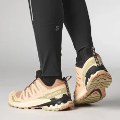 Salomon Fodtøj|Vandresko-XA PRO 3D Version 9 Damesko  Cork / Peach / Sponge