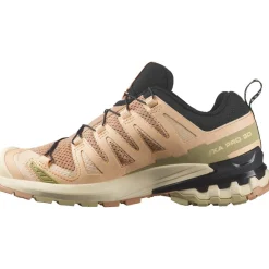 Salomon Fodtøj|Vandresko-XA PRO 3D Version 9 Damesko  Cork / Peach / Sponge