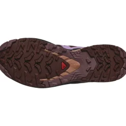 Salomon Fodtøj|Løbesko-XA PRO 3D Version 9 Damesko  Rum Raisin / Ochid Bouquet / Canyon Clay
