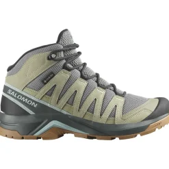 Salomon Vinterfodtøj|Fodtøj-X-Adventure Recon Mid Gore-Tex Vandrestøvle Dame  Sedona Sage / Seagraa / Tourmaline