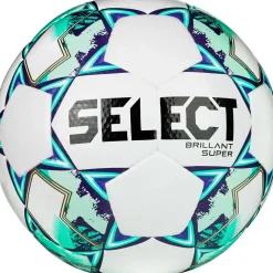 Select Fodbolde-Brillant Super V22 Fodbold Hvid / Lilla
