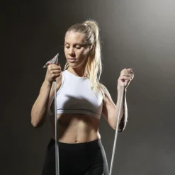 Select Træningsudstyr-Recoveryband Box (pakke med 4 forskellige bånd)  Grå