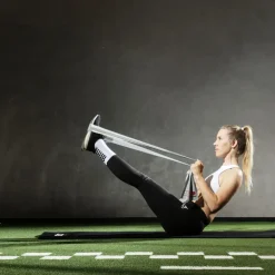 Select Træningsudstyr-Recoveryband Box (pakke med 4 forskellige bånd)  Grå