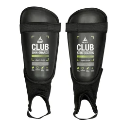 Select Fodboldudstyr-Shin Guard Club v25 Benskinner Sort