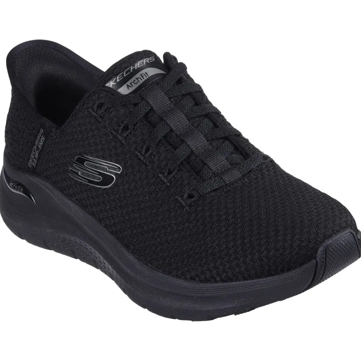Skechers Fritid Fritidssko|Sneakers-Skechers Arch Fit 2.0 - Slip-Ins Good Energy Damesko Black
