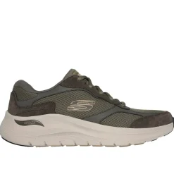 Skechers Fritid Fritidssko|Sneakers-Skechers Arch Fit 2.0 - The Keep Herresko  Olive