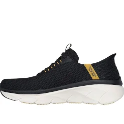 Skechers Fritid Fritidssko|Sneakers-Skechers D'Lux Walker 2.0 Slip-Ins - Taurrel Herresko  Black / Yellow