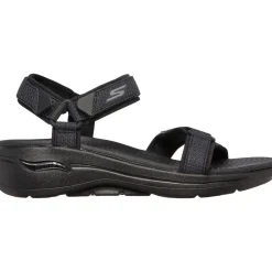 Skechers Fritid Sandaler-Skechers Go Walk Arch Fit - Cruise Around Damesandal Black