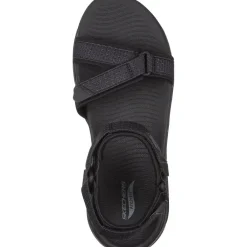 Skechers Fritid Sandaler-Skechers Go Walk Arch Fit - Cruise Around Damesandal  Black