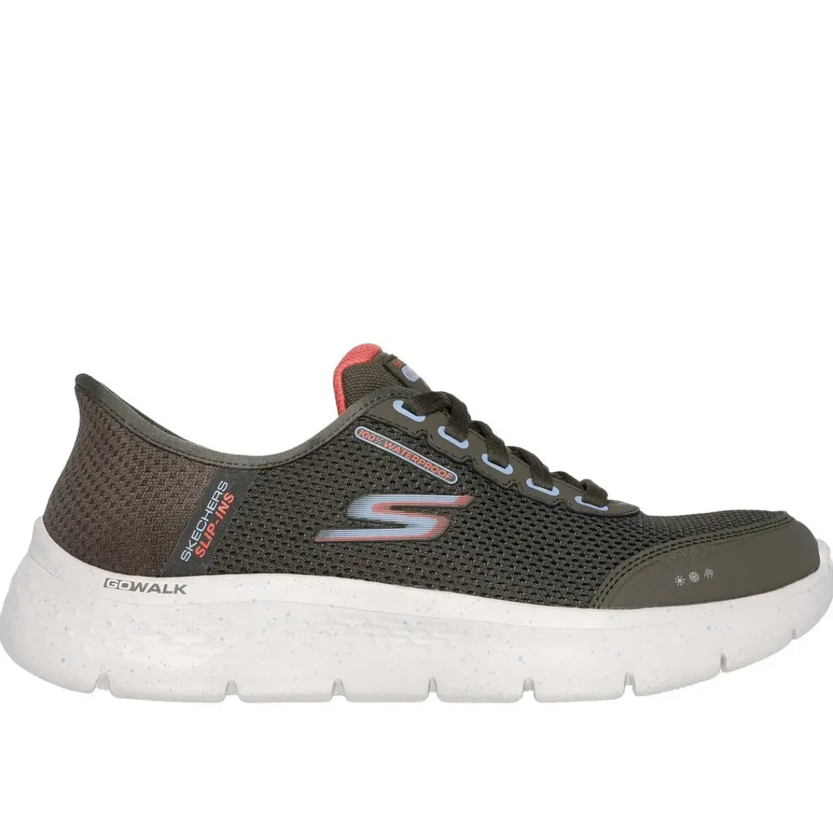 Skechers Fritid Fritidssko|Sneakers-Skechers Go Walk Flex - Clear Creek - Slip-Ins Damesko