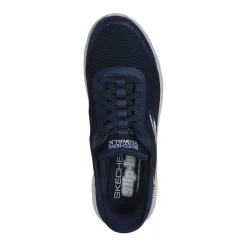 Skechers Performance Fritidssko|Sneakers-Skechers Go Walk Flex Slip-Ins - Hands Up Herresko  Navy