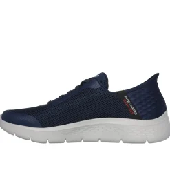Skechers Performance Fritidssko|Sneakers-Skechers Go Walk Flex Slip-Ins - Hands Up Herresko  Navy
