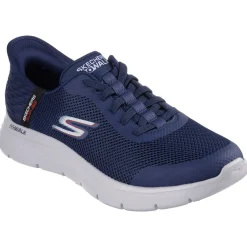 Skechers Performance Fritidssko|Sneakers-Skechers Go Walk Flex Slip-Ins - Hands Up Herresko  Navy