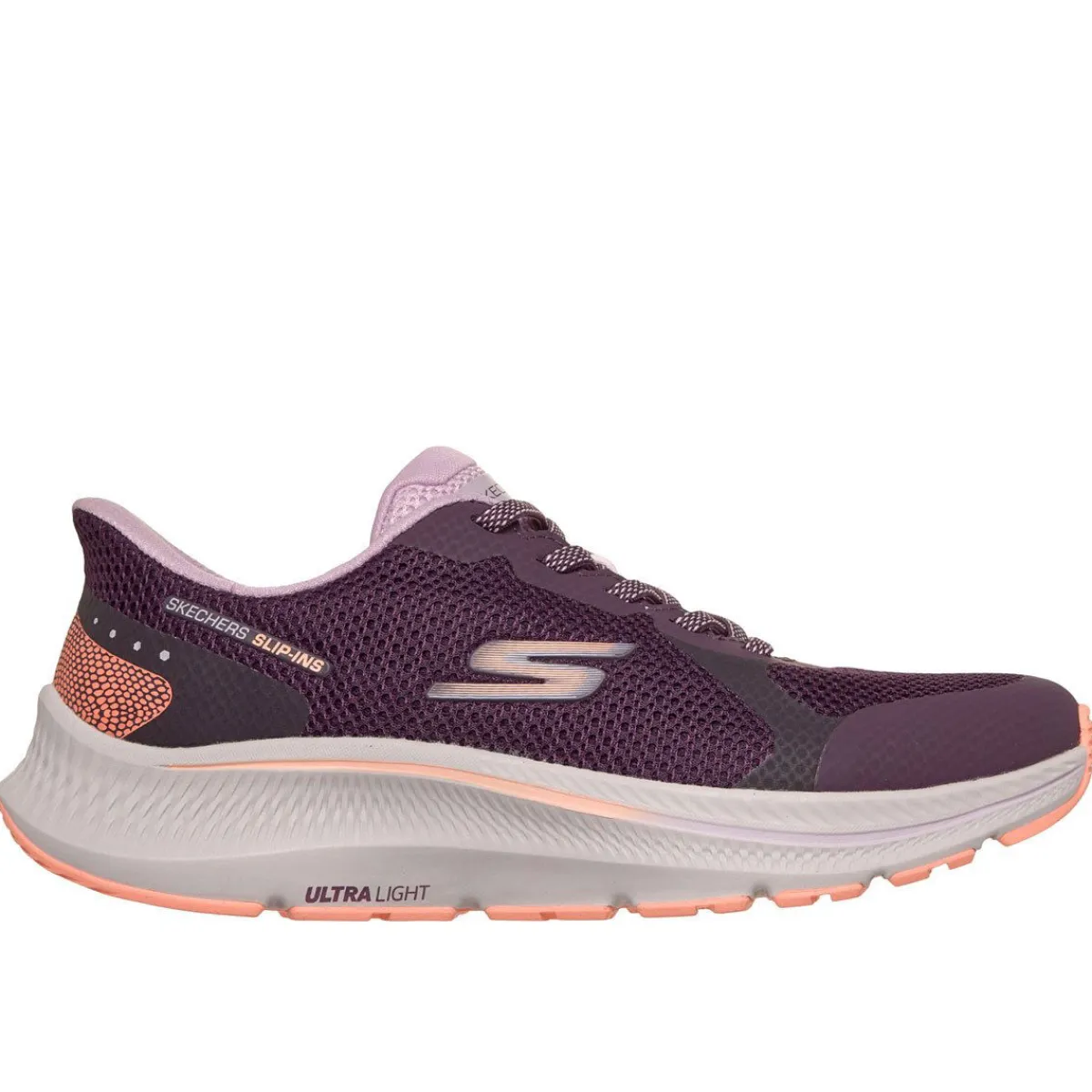 Skechers Performance Fritidssko-Skechers Slip-ins: Go Run Consistent 2.0 - Captiva Damesko Dark Purple