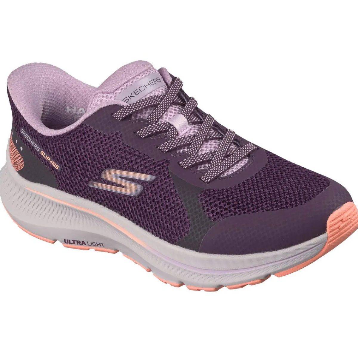 Skechers Performance Fritidssko-Skechers Slip-ins: Go Run Consistent 2.0 - Captiva Damesko Dark Purple