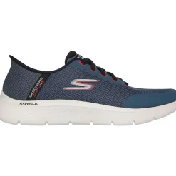 Skechers Fritid Sneakers|Sneakers-Skechers Slip-ins: Go Walk Flex - Netro Herresko  Slate
