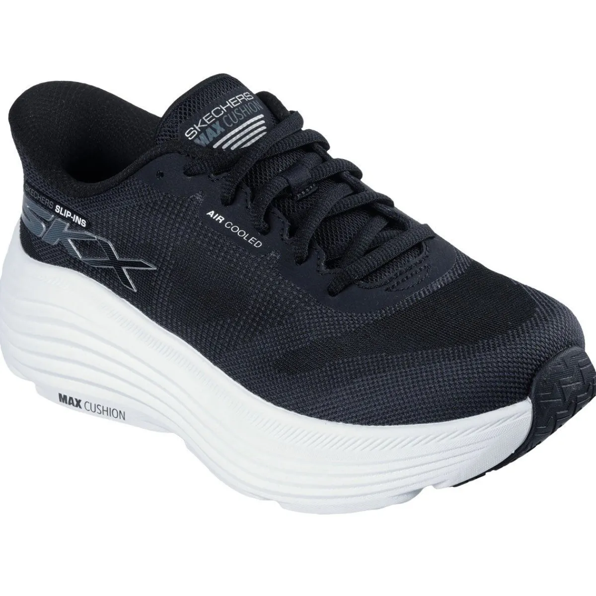 Skechers Performance Træningssko-Slip-ins: Max Cushioning Endeavour - Hallandale Damesko Black / White