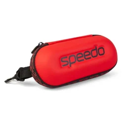 Speedo Svømmeudstyr-Svømmebrille Etui, rød  Red