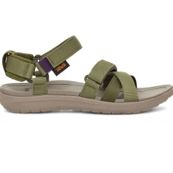 Teva Sandaler|Fodtøj-Sanborn Mia Sandal Dame, olive